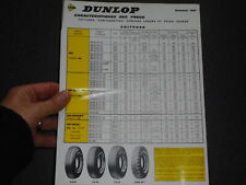 Catalogue pneus dunlop d'occasion  Feyzin