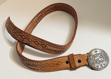 mexico leather belt for sale  Kendall Park