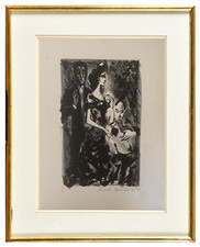 Jacques reverchon lithographie d'occasion  Pfaffenhoffen