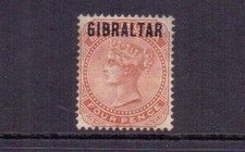 Gibraltar 1886 orange for sale  CHARD