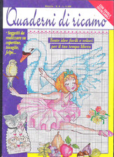Rivista quaderni ricamo usato  Strembo