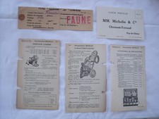 Petit lot documents d'occasion  Épinac