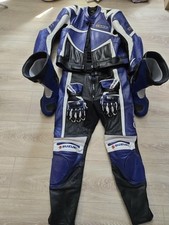Motorradanzug leder stiefel gebraucht kaufen  Helmstedt