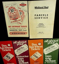 Midland red ticket for sale  WALSALL