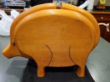 Vintage pig piggy for sale  Canton