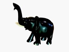 Ebony wood elephant for sale  BRAINTREE