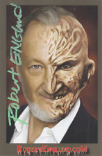 Robert ENGLUND (1947) letrero original PESADILLA ELM STREET retrato/autógrafo segunda mano  Embacar hacia Argentina