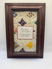 Framed quilt block for sale  Miamisburg