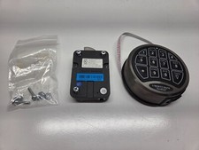 Fechadura de segurança eletrônica LIBERTY/ SECURAM retroiluminada, preta  comprar usado  Enviando para Brazil