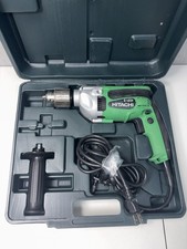 Broca Hitachi D13VF 1/2" unidade modelo D 9AMP reversível com estojo de cabo de mandril comprar usado  Enviando para Brazil