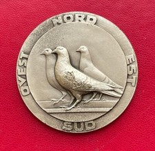 Belle médaille colombophilie d'occasion  Nancy-