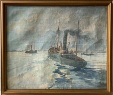 ölbild impressionist maritim gebraucht kaufen  Graal-Müritz, Seeheilbad