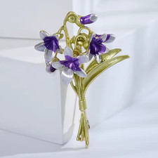 Vintage enamel purple for sale  New York