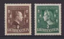 Liechtenstein serie timbres d'occasion  Sahurs