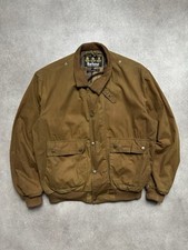 Używany, Barbour Flyweight Wax Flyer mens vintage Moto Brown Jacket Bomber Y2k Bike na sprzedaż  PL