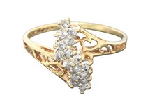 Bague ancienne jaune d'occasion  Sierentz