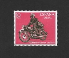 SELO MNH F459 ESPANHA - SAARA, MOTOCICLETA  comprar usado  Enviando para Brazil