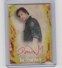 CAIXA DE SOBREVIVÊNCIA WALKING DEAD DAVID MORRISSEY/THE GOVERNOR CARTÃO AUTÓGRAFO #/99! comprar usado  Enviando para Brazil