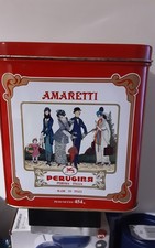 Scatola latta vintage usato  Perugia