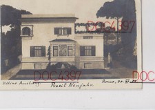 Roma fotocartolina villino usato  Trieste