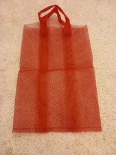 Red plastic mesh for sale  FARNBOROUGH