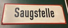 Emailleschild riginal alt gebraucht kaufen  Rheine