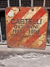 Insegna vintage metallo usato  Seregno