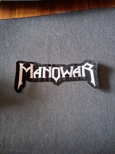 Manowar logo patch gebraucht kaufen  Rüsselsheim am Main