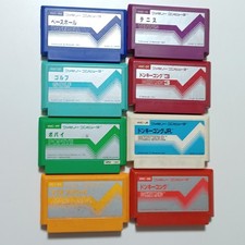 Lote de 8 jogos Nintendo Famicom FC dos primeiros dias da Famicom testados comprar usado  Enviando para Brazil