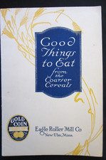 Livro de receitas de refeição de milho Eagle Roller Mill Co. "Good Things to Eat" comprar usado  Enviando para Brazil