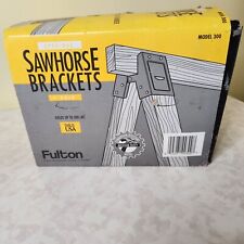Fulton sawhorse brackets for sale  Spooner