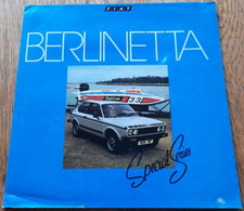 1979 fiat berlinetta for sale  BERKHAMSTED