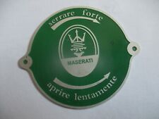Maserati schild kühlerdeckel gebraucht kaufen  Goch