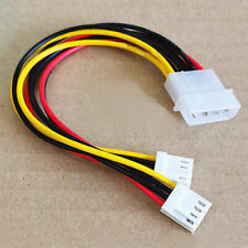 Adaptador de cabo divisor de fonte de alimentação para PC 4 pinos LP4 Molex 5,25 a 2x 3,5" disquete FDD comprar usado  Enviando para Brazil