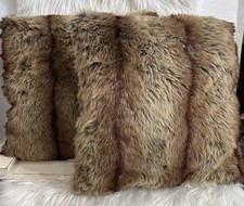 Faux fur square for sale  Dalton