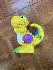 Yellow dinosaur plastic for sale  LLANELLI