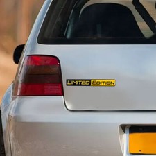 2 peças adesivo de alumínio edição limitada logotipo emblema decoração adesivo de carro decalques comprar usado  Enviando para Brazil