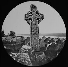FOTOGRAFIA CORREDIÇA LANTERNA MÁGICA CELTA CROSS LIMERICK IRLANDA C1890 VICTORIAN comprar usado  Enviando para Brazil