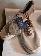 TÊNIS POLO RALPH LAUREN LONA COURO CÁQUI CADARÇOS E ACABAMENTO NOVO, usado comprar usado  Enviando para Brazil