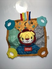 Usado, CONJUNTO de (2) NUBY Pelúcia Macaco e Leão Mordedor SQUEAKER Lovey BABY TOY MATS comprar usado  Enviando para Brazil