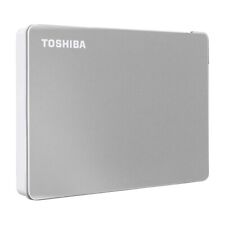 Używany, Dysk twardy Toshiba Canvio Flex USB 3.2 2 TB srebrny  na sprzedaż  Wysyłka do Poland