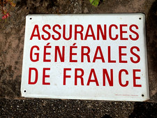 Ancienne plaque emaillee d'occasion  France