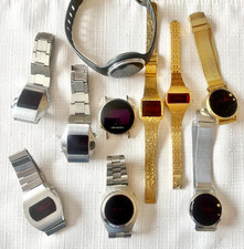 70s led watch for sale  SLEAFORD
