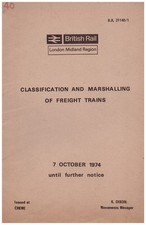 British railways 1974 for sale  WIRRAL