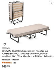 Klappbett gästeliege gästebe gebraucht kaufen  Bad Oldesloe
