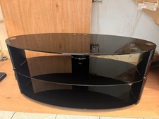 Black oval glass for sale  SWINDON