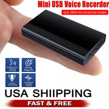 Magnetismo 500 horas Grabadora De Voz Oculto Espia Grabacion Audio Pequeño Activado comprar usado  Enviando para Brazil