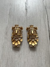 Broche vintage Christian Dior Boutique anos 90 strass coroa rei folheado a ouro, usado comprar usado  Enviando para Brazil