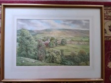 Beautiful original watercolour for sale  BOURNE