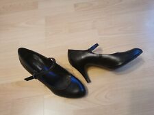 Damen spangenpumps schwarz gebraucht kaufen  Helmbrechts